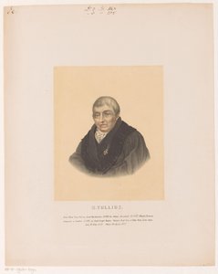 Portrait of Herman Tollius by Leendert Springer (I)