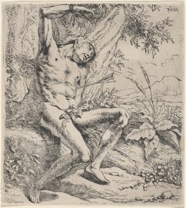 Saint Sebastian by Leendert van der Cooghen