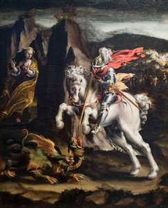 St George and the Dragon by Lelio Orsi da Novellara