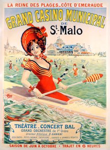 St. Malo Poster by Lem Lem