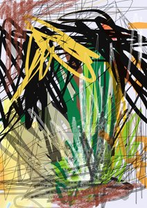 Vibrant Abstract Strokes