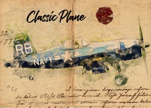 Vintage Fighter Plane