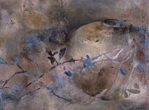 Earthy Vessel Blues by Lena Ru
