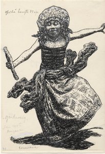 Gandrung Dancer in Ampenan