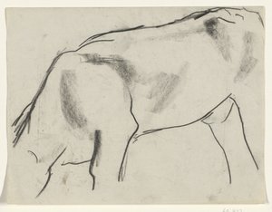 Grazing Cow by Leo Gestel
