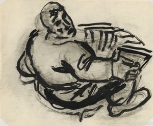 Man with Accordion by Leo Gestel