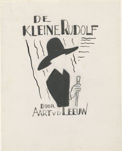 Design for a Book Cover for: Aart van der Leeuw, The Little Rudolf, 1930 by Leo Gestel