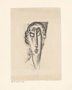 Portrait of an Unknown Woman by Leo Gestel