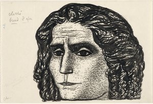 Portrait of Jean Jaurès by Leo Gestel