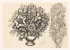 Two Vases with Flowers