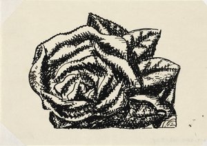 Untitled (Rose) by Leo Gestel
