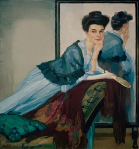 Lady in Blue