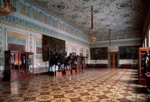 The Knight Hall Arsenal of the Hermitage in Saint Petersburg