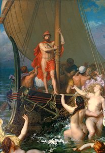 Ulysses and the Sirens (detail)