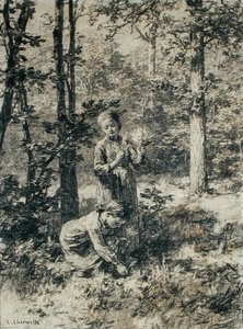 Gathering Lilies of the Valley