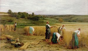 Harvest by Leon Augustin Lhermitte