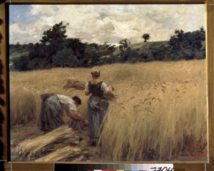 Reapers by Leon Augustin Lhermitte