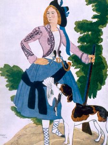 Costume design for The Huntress