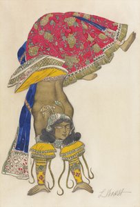 Costume design for the Ballet Blue God by R. Hahn, 1912 by Leon Bakst
