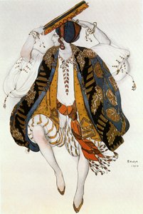 Costume Sketch for a Jewish Dance