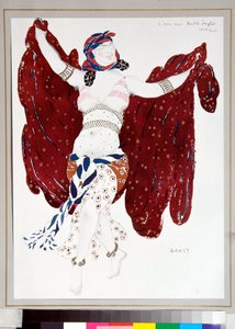 Dancer Costume designed by Leon Bakst for the ballet Cleopatra by Leon Bakst