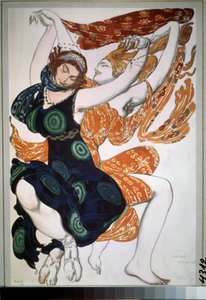 Two Beotiennes, Costume for the Ballet 