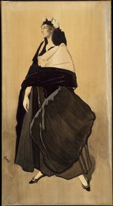 Portrait of the Russian Dancer Ida Rubinstein