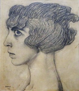 Portrait of Marchesa Luisa Casati by Leon Bakst
