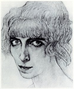 Portrait of Marchesa Luisa Casati by Leon Bakst