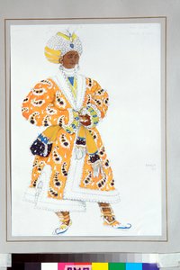 The Young Raja Costume for the Russian Ballet 