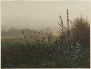 Rural Landscape by Léon Bonvin