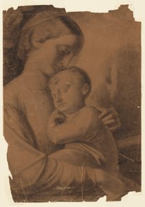 Madonna and Child by Leon Dabo