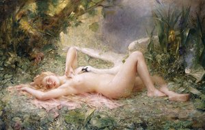The Triumph of the Swan by Leon Francois Comerre