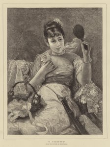 A Coquette by Leon Herbo