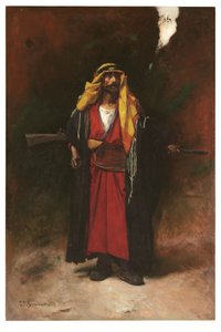 An Arab Guard by Leon Joseph Florentin Bonnat
