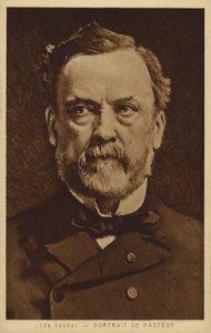 Louis Pasteur, French chemist and microbiologist by Leon Joseph Florentin Bonnat