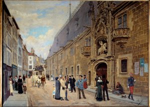 The Ducal Palace in Nancy Restored by Leon Joseph Voirin