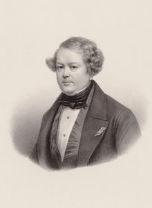 Portrait of the composer Auguste-Mathieu Panseron by Leon Noel