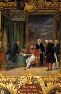 Signature of the Concordat between France and the Holy See, July 16 by Leon de Lestang Parade