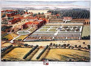 Southwick in the county of Southampton engraved by Johannes Kip by Leonard (after) Knyff