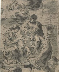 The Mystic Marriage of Saint Catherine by Leonard Bramer