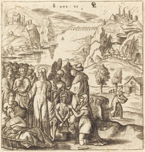 Christ Heals the Sick by Leonard Gaultier