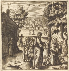 Christ Praying by Leonard Gaultier