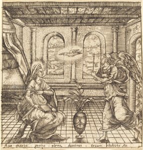 The Annunciation by Leonard Gaultier