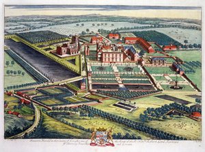 Staunton Harold in the county of Leicester engraved by Johannes Kip