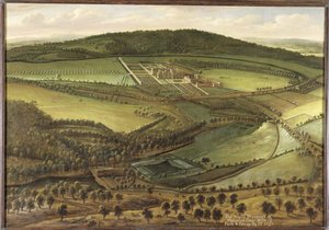 The North Prospect of Hampton Court, c.1699