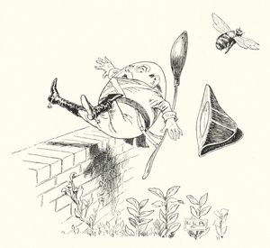 Humpty Dumpty sate on a wall