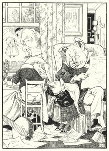 The five pigs by Leonard Leslie Brooke