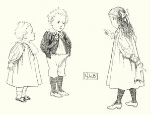 What are little boys made of, made of; what are little boys made of (engraving) by Leonard Leslie Brooke