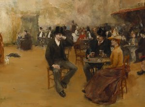 The Beautiful Period, 1888 by Leonard Raven Hill